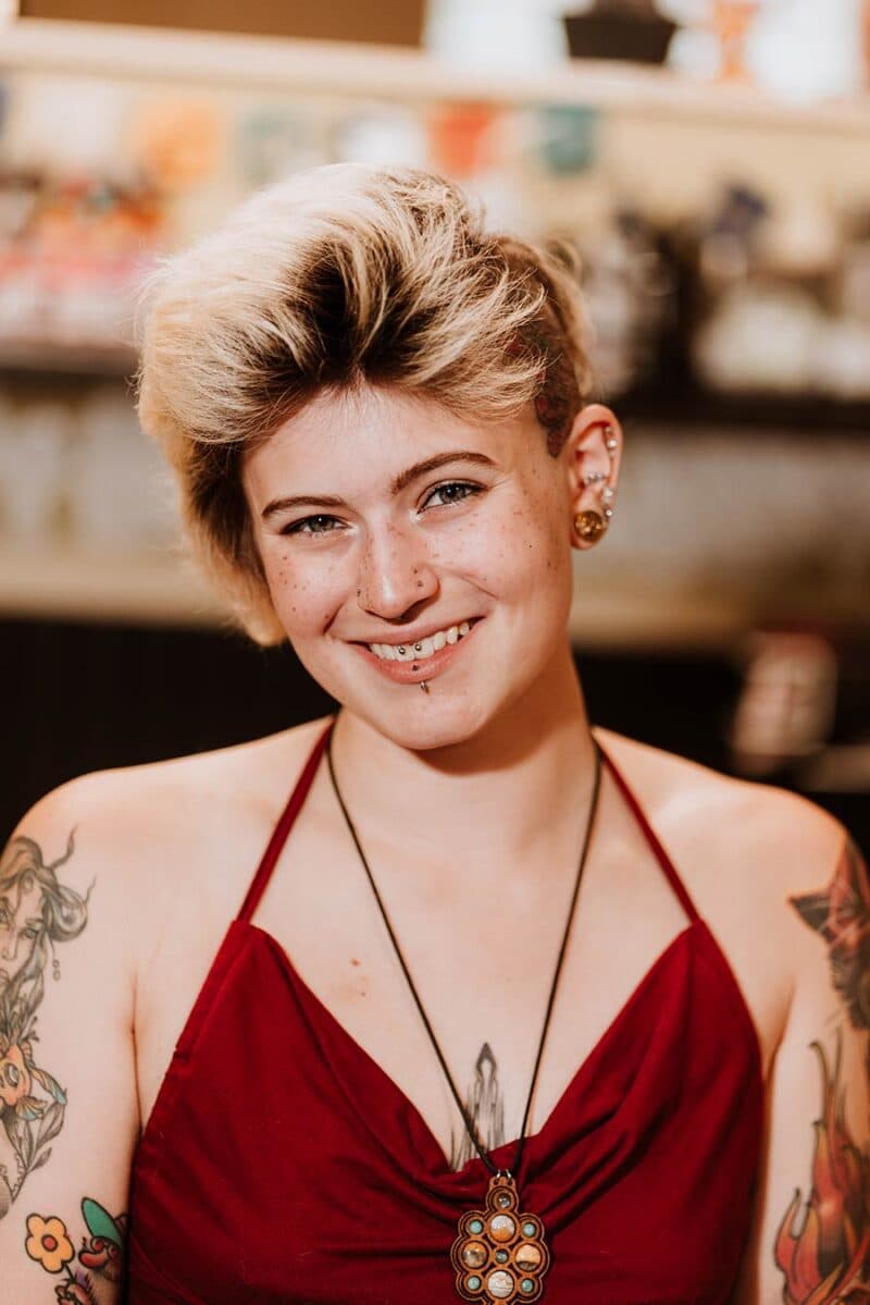 BG Galdes, tattoo artist at Frequency Tattoo Company in Philadelphia