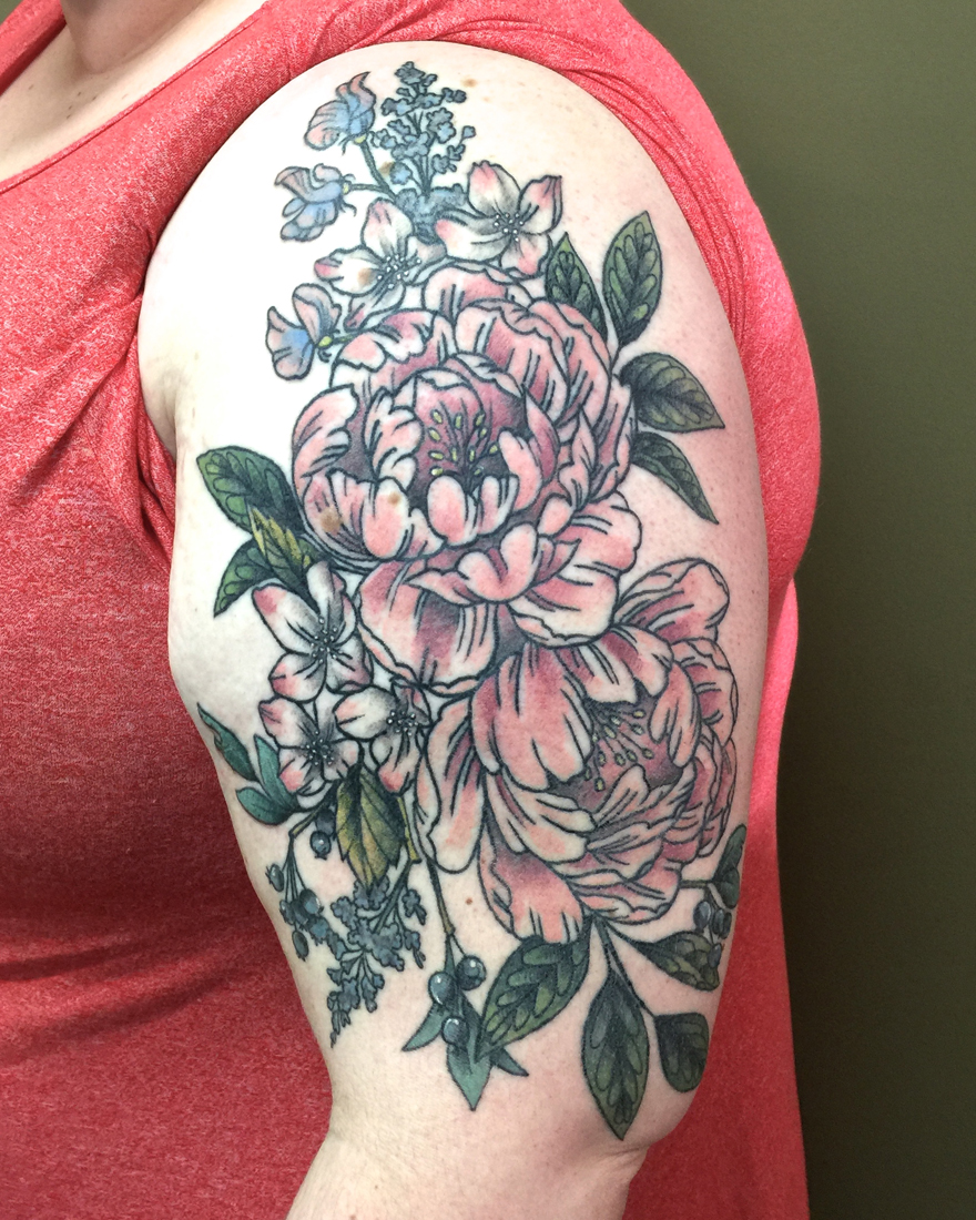 flower tattoo philadelphia